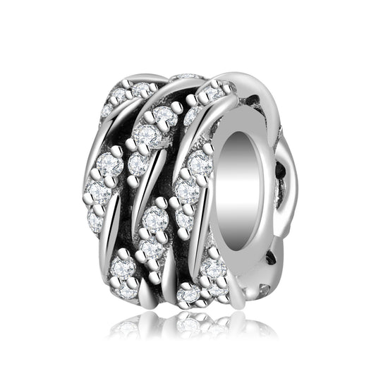 Oxide Ring 925 Sterling Silver Bracelet Charm – Mystery Jar Jewels